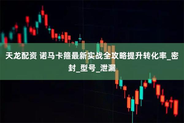 天龙配资 诺马卡箍最新实战全攻略提升转化率_密封_型号_泄漏