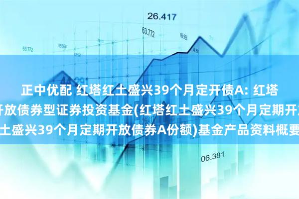 正中优配 红塔红土盛兴39个月定开债A: 红塔红土盛兴39个月定期开放债券型证券投资基金(红塔红土盛兴39个月定期开放债券A份额)基金产品资料概要更新